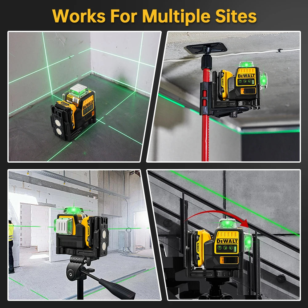 DEWALT DW089LG 12V Li-Ion Self Leveling Green Beam Laser