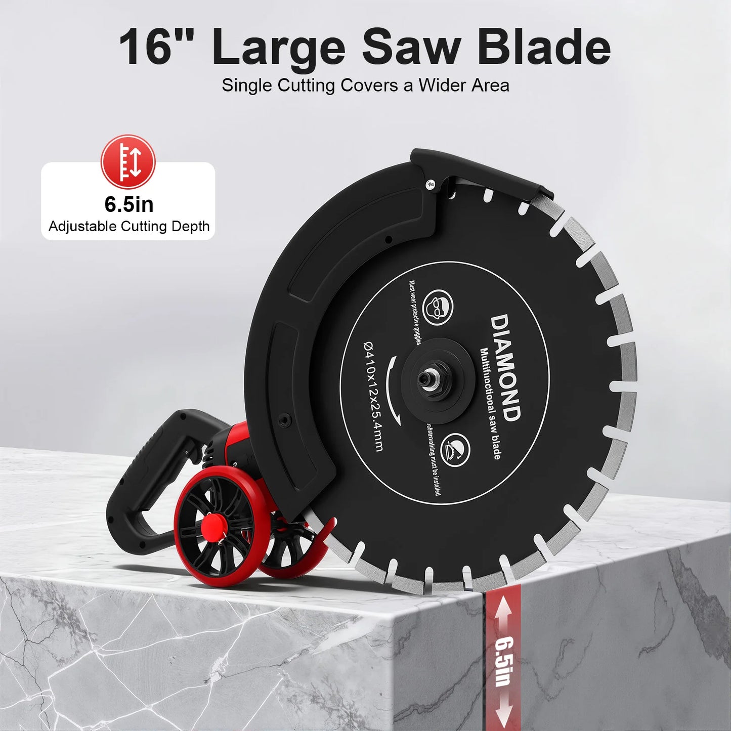 CNCEST Electric Wall Grooving Machine for Concrete and Brick