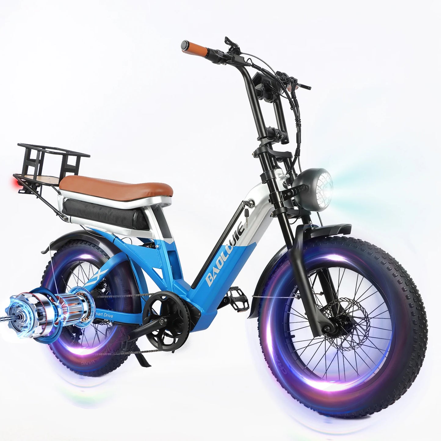 Baolujie DM01 60V 2000W Electric EBike With HighPerformance Motor