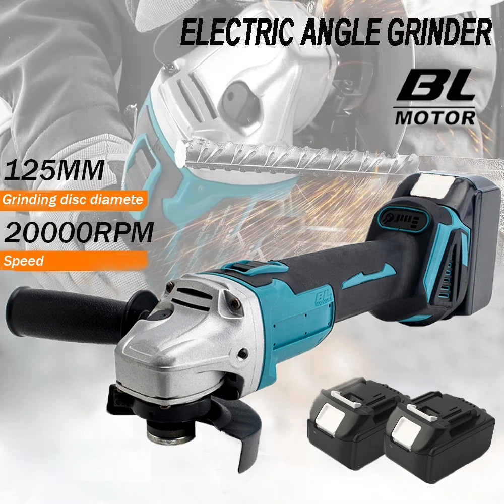 Magnitt 18V Brushless Angle Grinder With Variable Speed