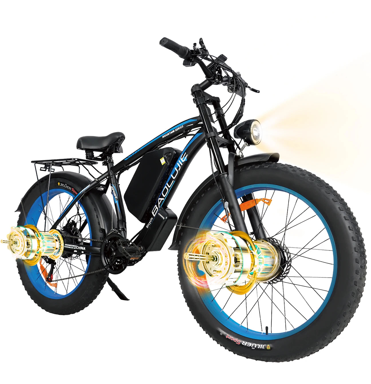 Baolujie DM01 60V 2000W Electric EBike With HighPerformance Motor