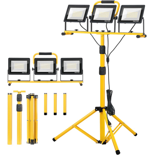 SZRSTH 21000 Lumen LED Work Light With Stand and Cord