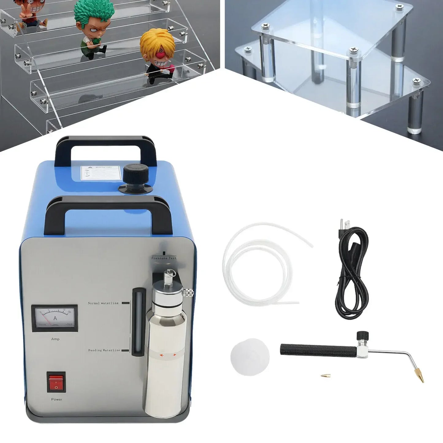 Acrylic Welding Machine Oxygen Hydrogen Torch Flame Polisher