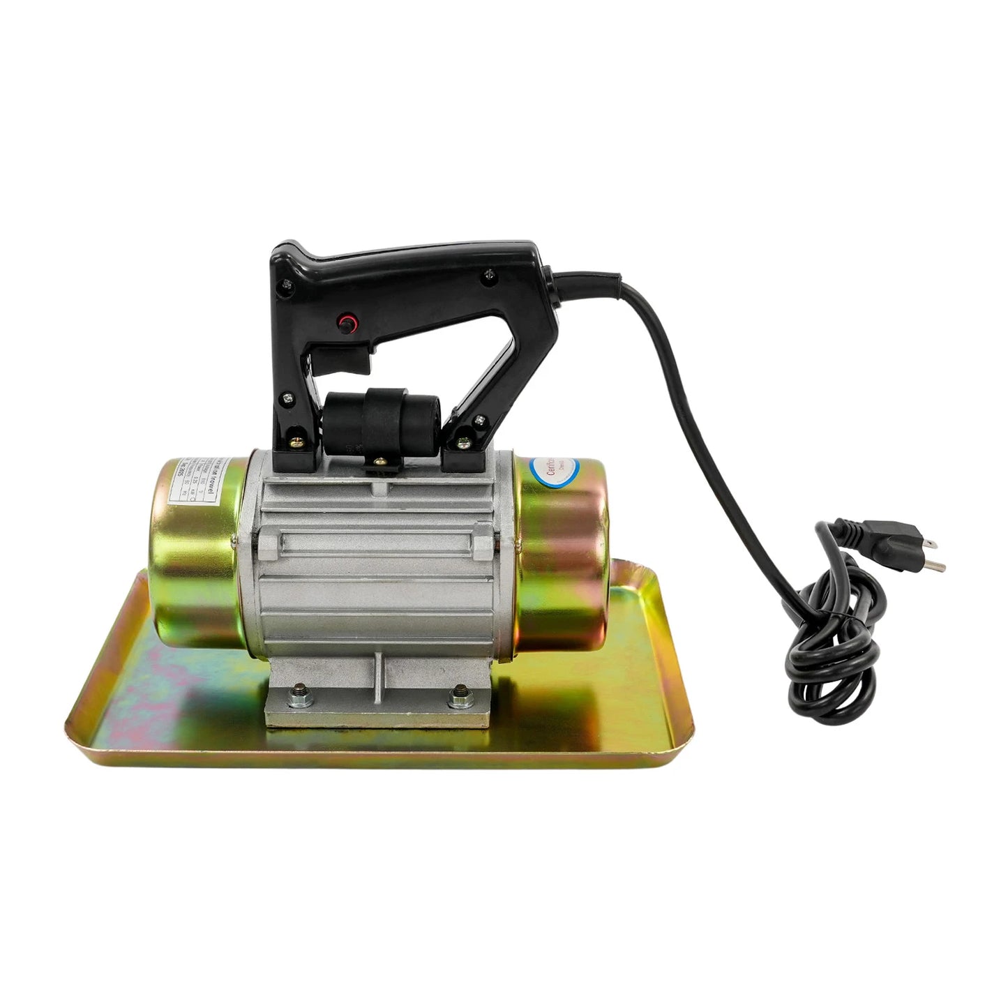 Electric 0.25KW Concrete Troweling Vibrator Handheld Flat Plate