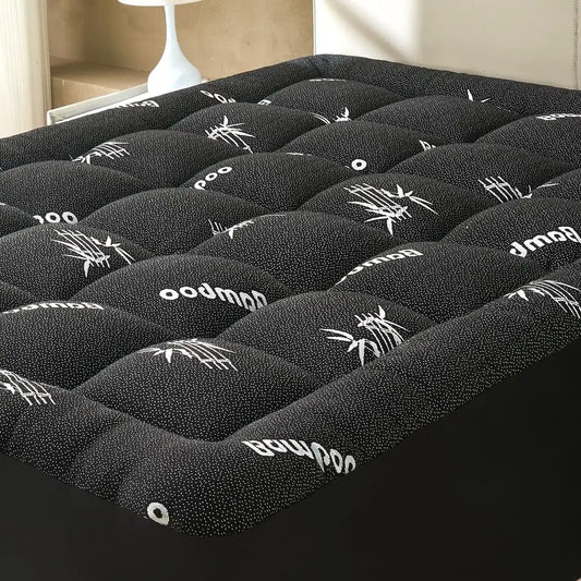 Viscose Bamboo Mattress Topper Pillow Top Pad for Cooling Comfort