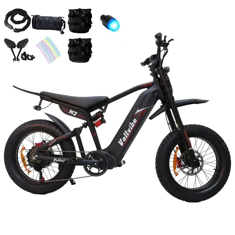 Baolujie DM01 60V 2000W Electric EBike With HighPerformance Motor