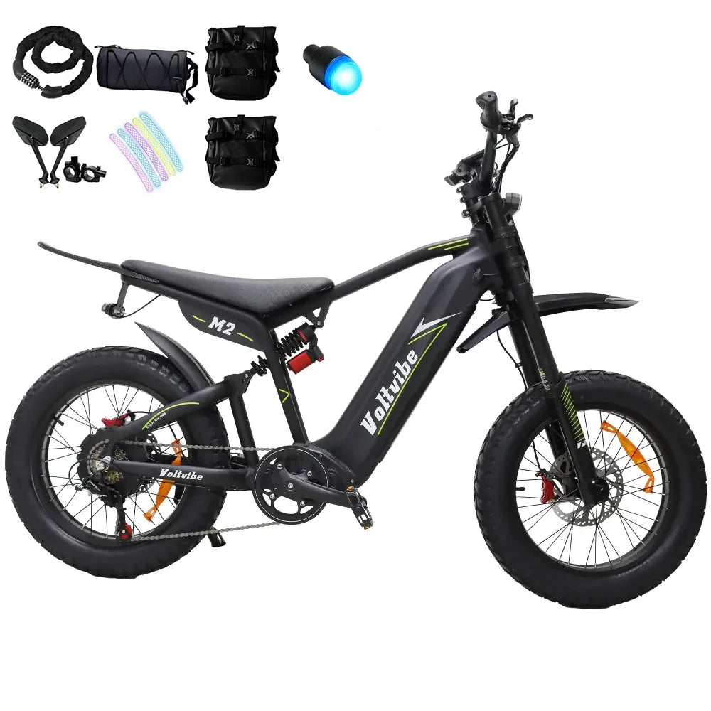 Baolujie DM01 60V 2000W Electric EBike With HighPerformance Motor