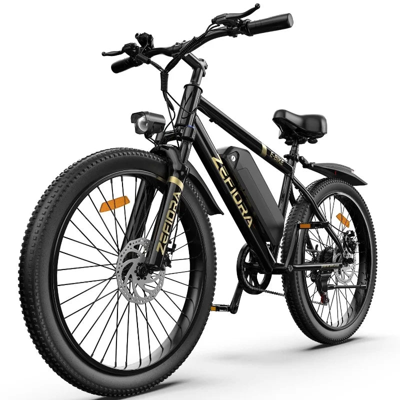 ZEFIORA Highspeed Electric Bike 2000W 48V 10-20Ah Battery 30-50MPH