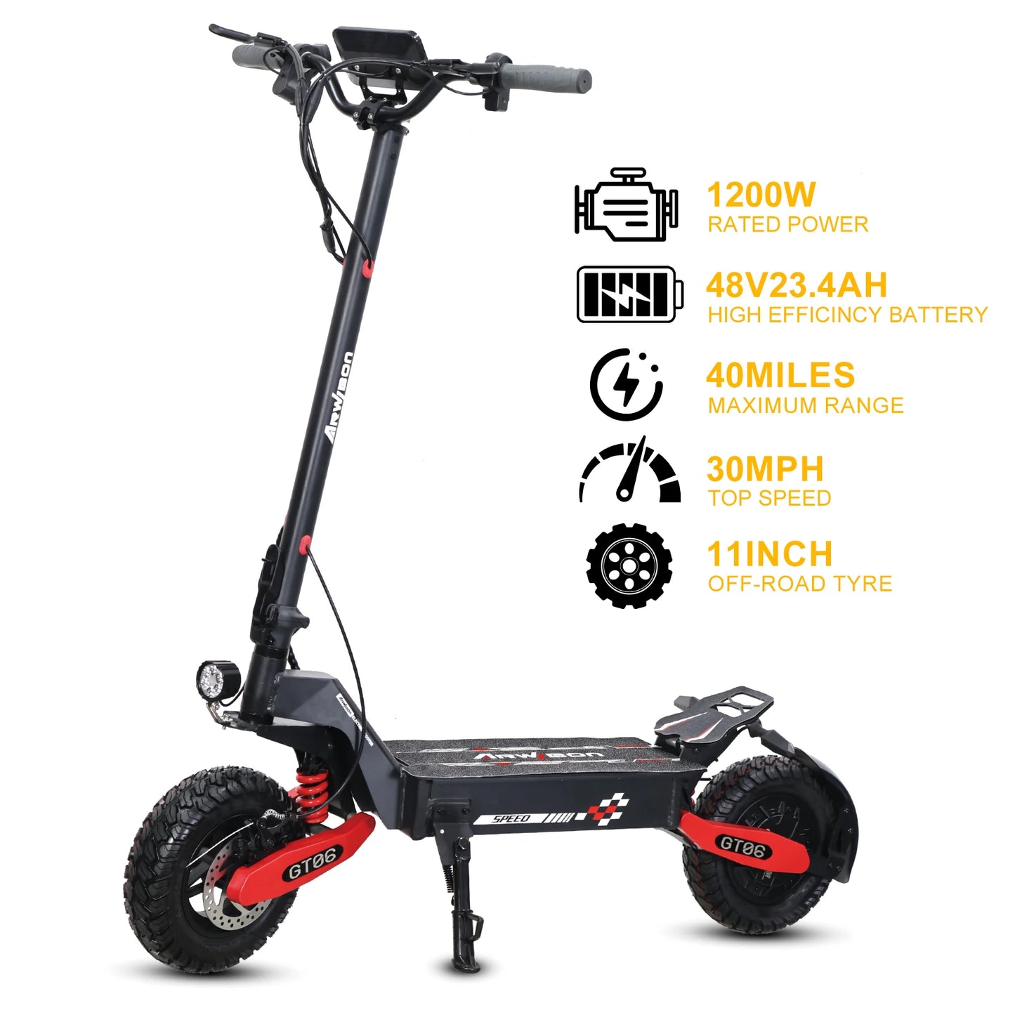 EOEOTWO Dual 4000W Electric Scooter 60V Fast Off Road