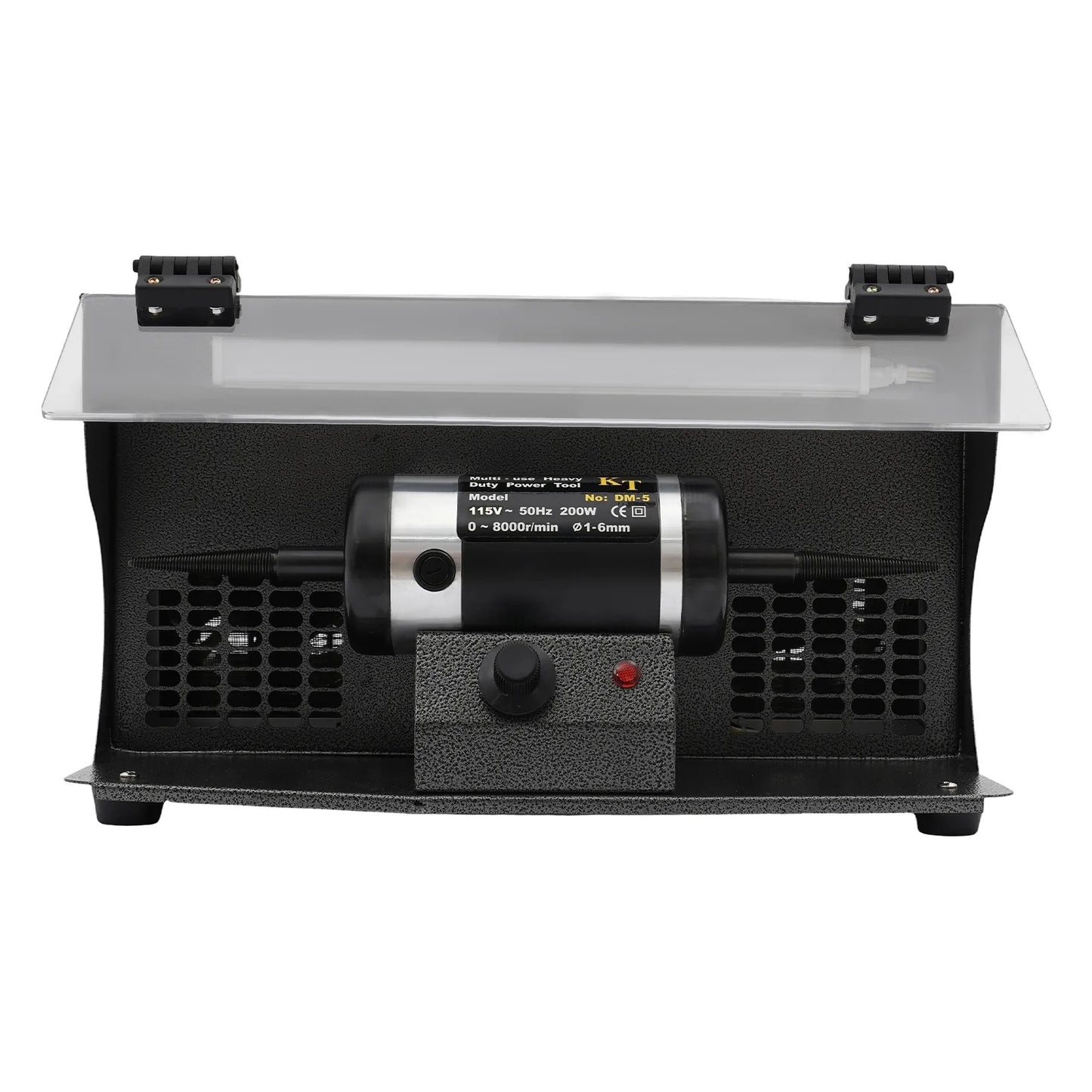 CNCEST 200W Bench Polisher Variable Speed 0-8000rpm Polishing Machine