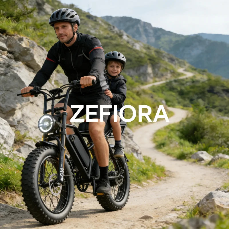 ZEFIORA Electric Bicycle Motor Kit 48V 1000W Front Brake