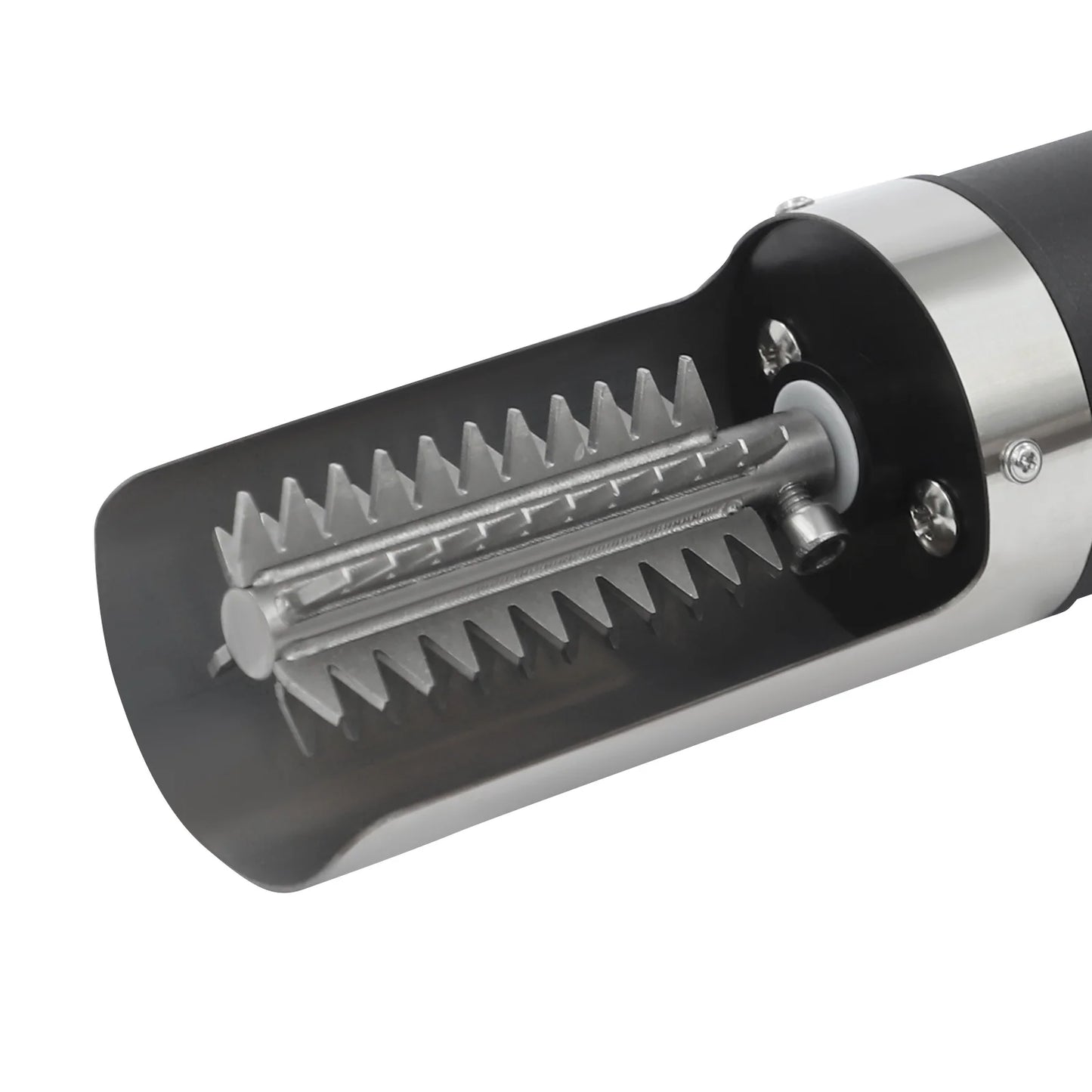 Electric Fish Scaler With Rechargeable Battery And Stainless Steel Head