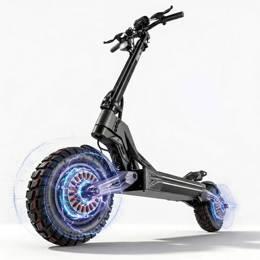 EOEOTWO Dual 4000W Electric Scooter 60V Fast Off Road