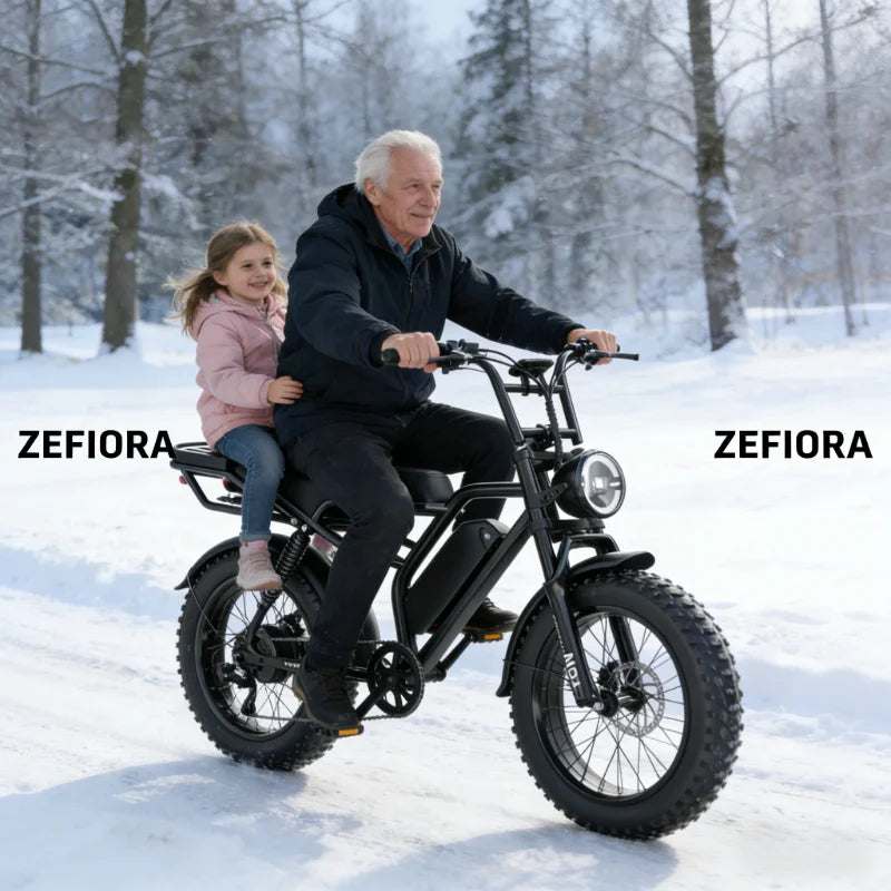 ZEFIORA 2000W Electric Bicycle With 48V Battery Brushless Motor