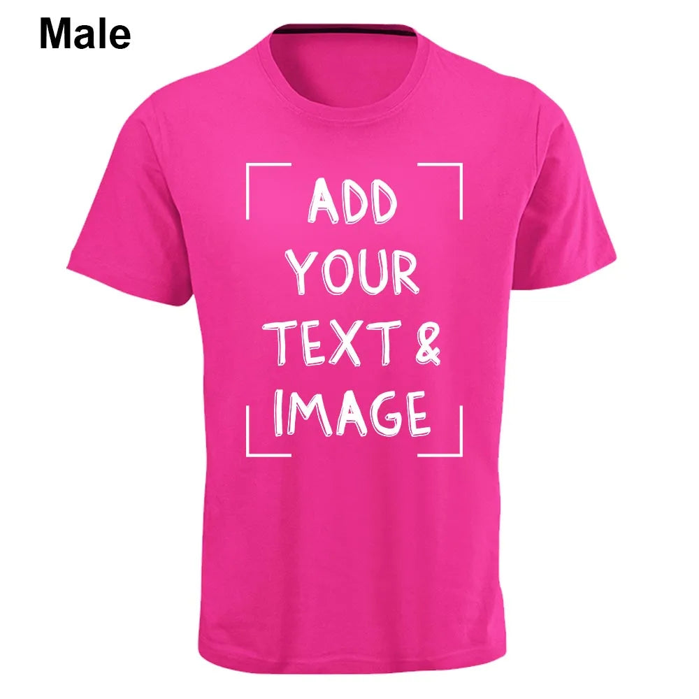 Maymacute Custom Your Photo T Shirt Front Print Unisex Gift