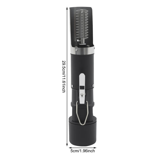 Electric Fish Scaler With Rechargeable Battery And Stainless Steel Head