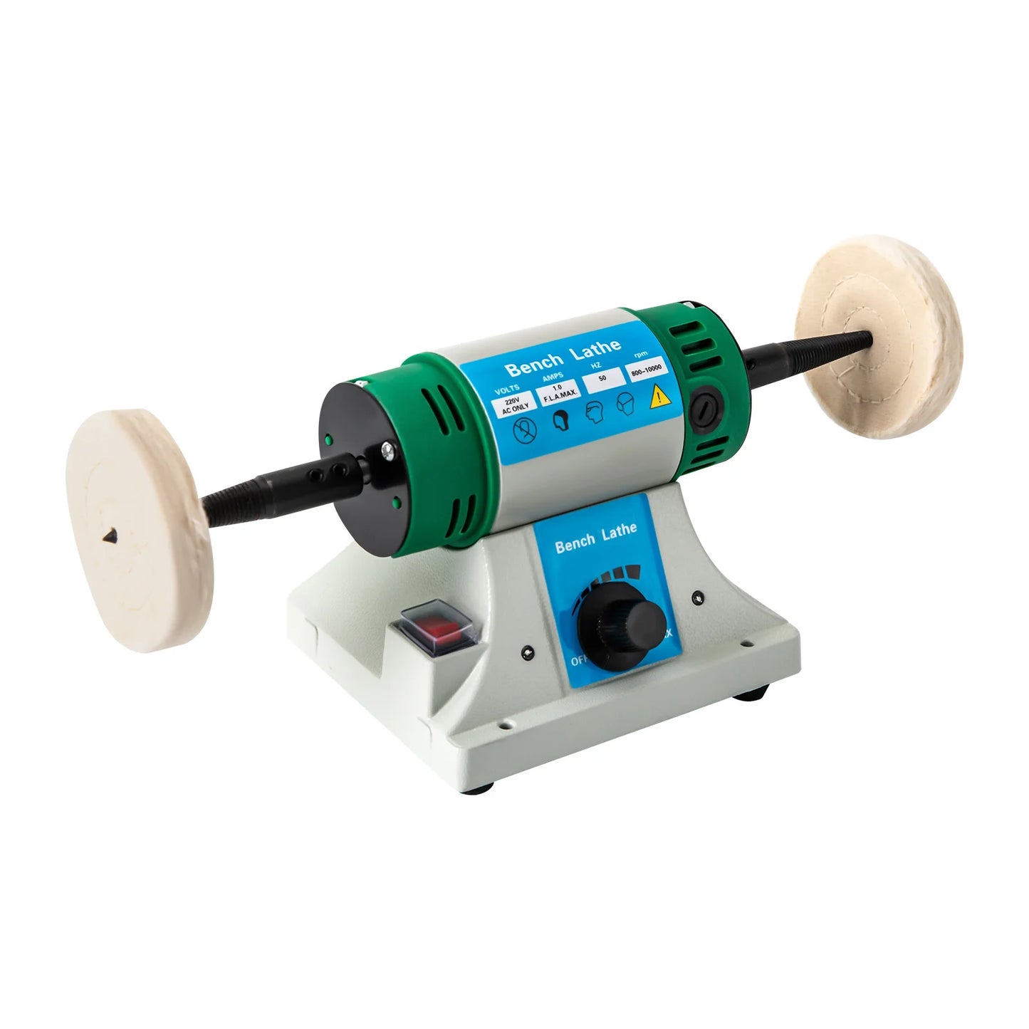 CNCEST 800W Jewelry Polisher Variable Speed Bench Polishing Machine
