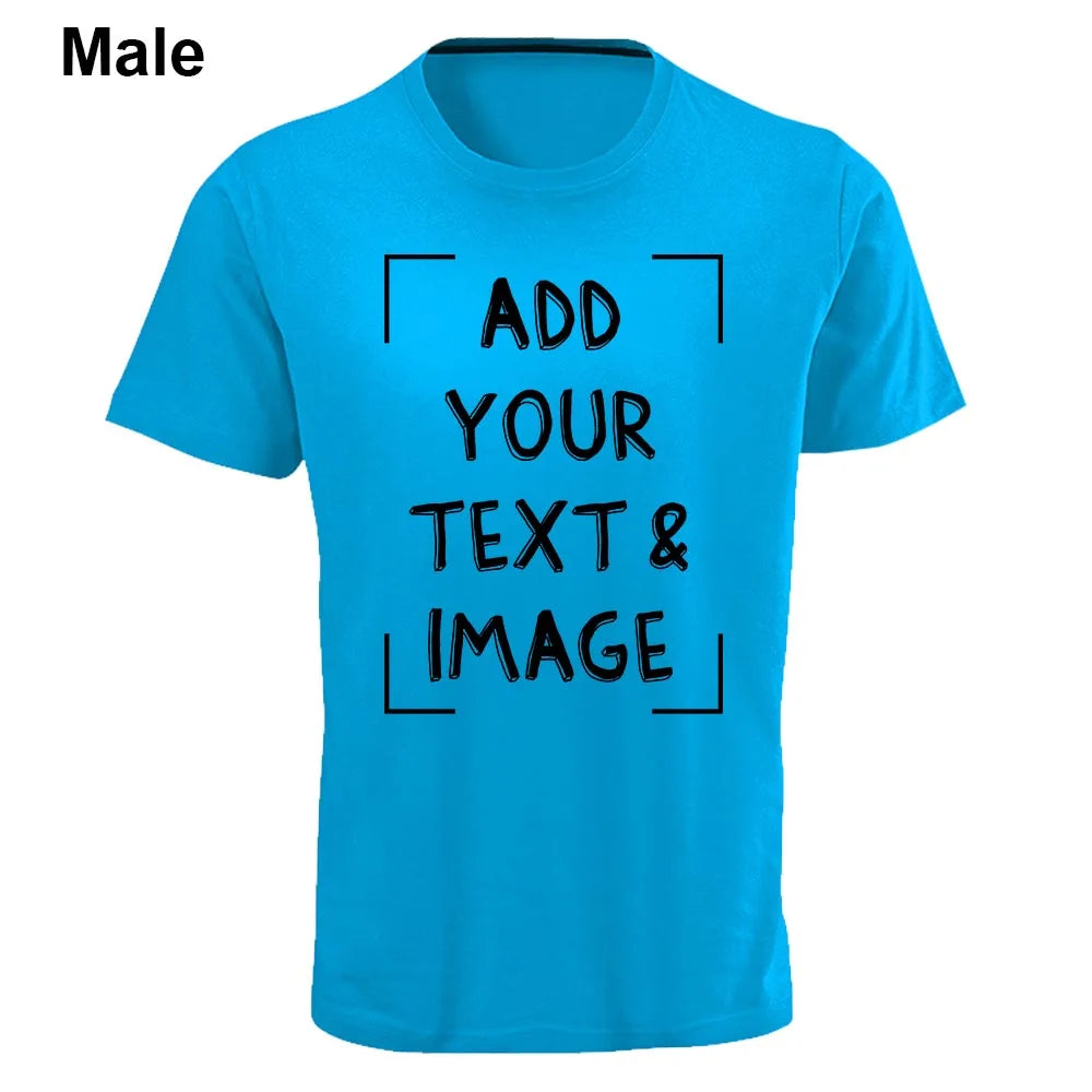 Maymacute Custom Your Photo T Shirt Front Print Unisex Gift
