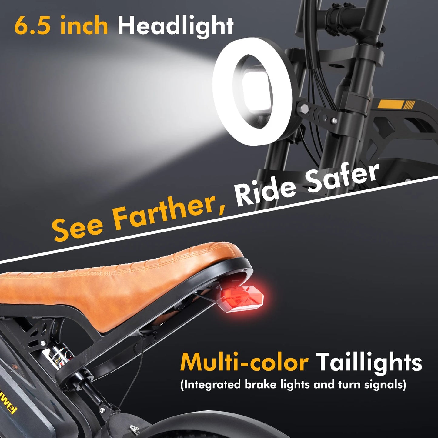 Bodywel M16 Off Road Electric Bike 1500W Motor 48V Battery