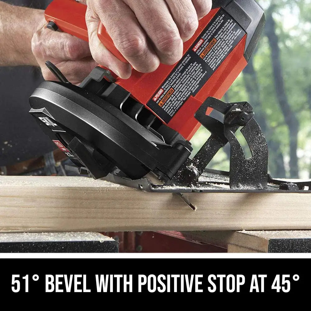 13 Amp Circular Saw With Powerful Motor And Lightweight Handling
