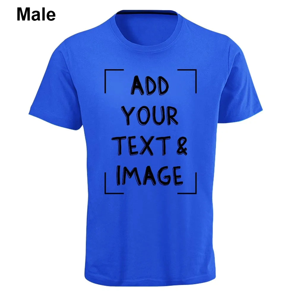 Maymacute Custom Your Photo T Shirt Front Print Unisex Gift