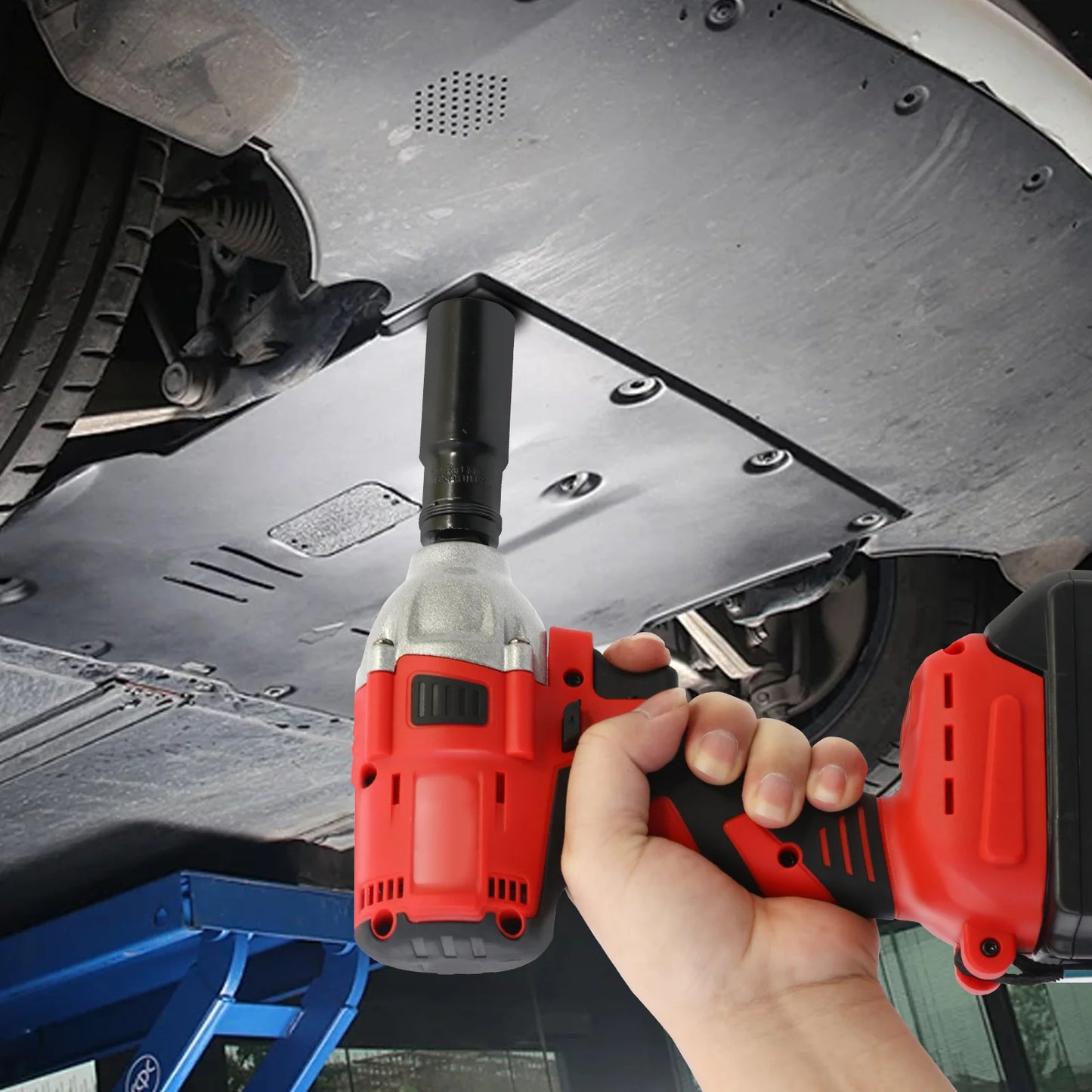 Cordless Impact Drill Wrench Brushless High Torque 20V 1000Nm