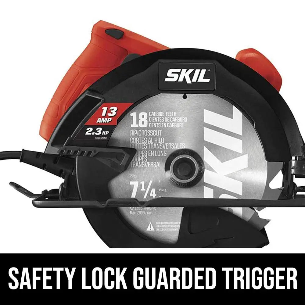 13 Amp Circular Saw With Powerful Motor And Lightweight Handling