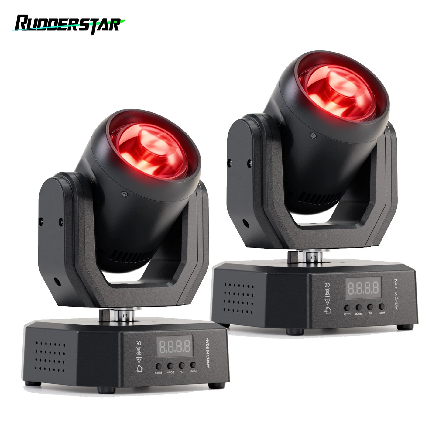 Rudderstar 30W RGBW LED Moving Head Light With Remote Control