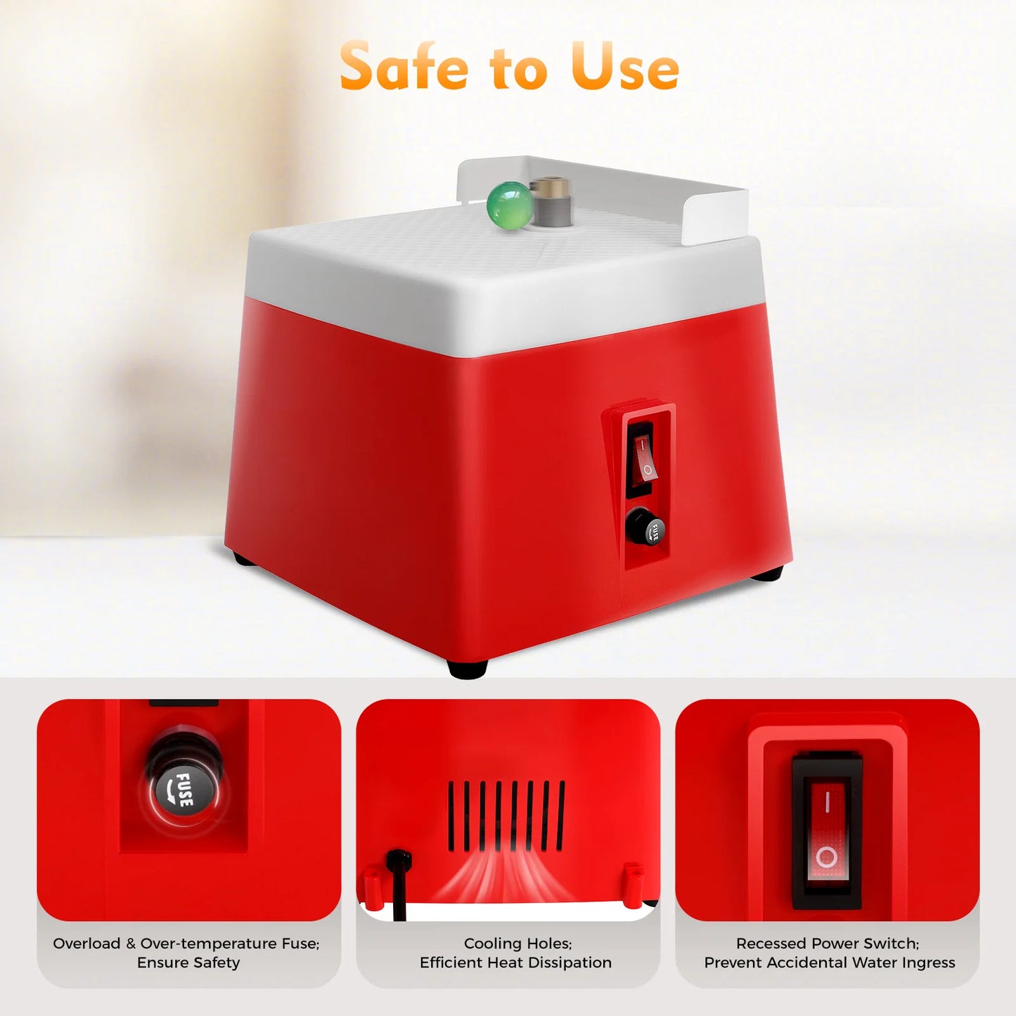 CNCEST Electric Grinder High Precision Ceramic Glass Grinding Tool