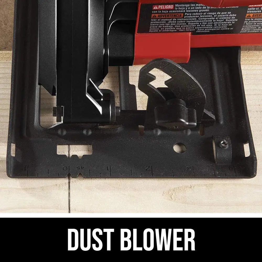 13 Amp Circular Saw With Powerful Motor And Lightweight Handling