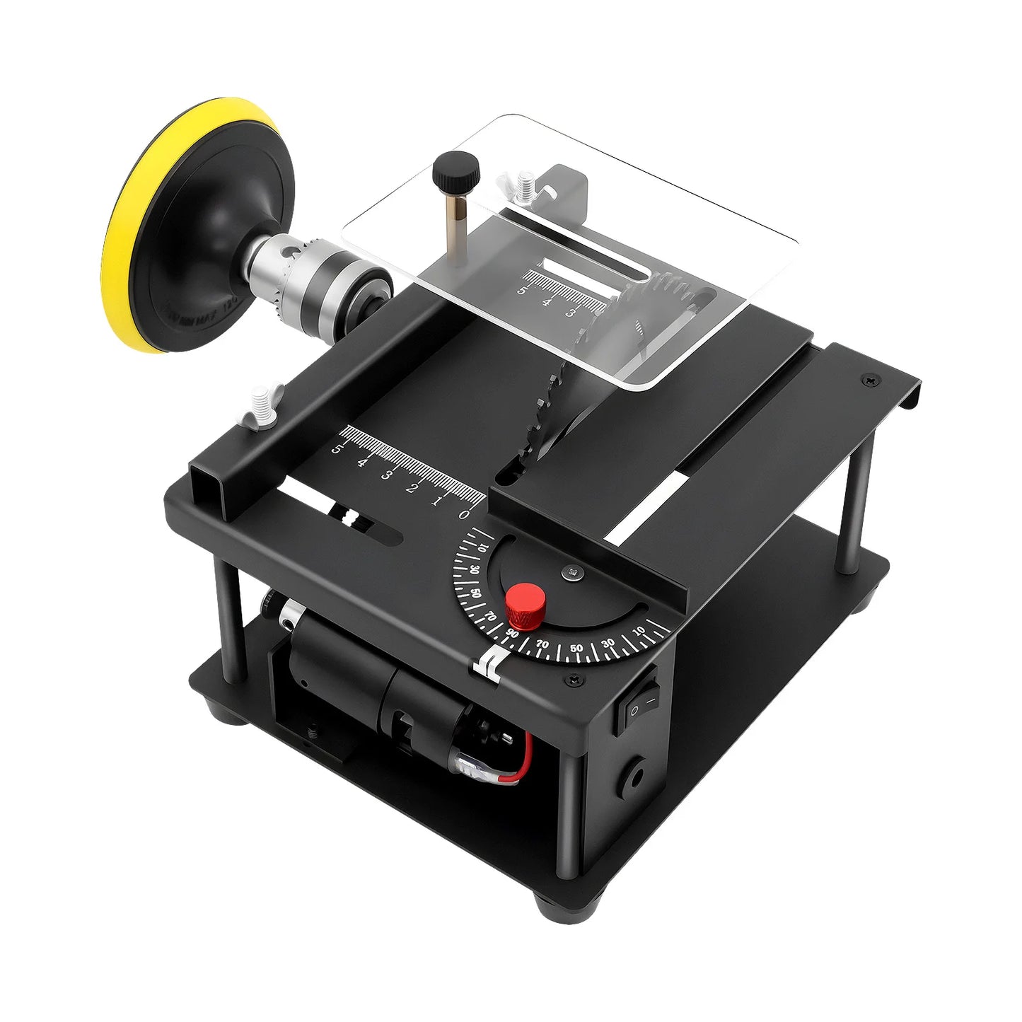 Mini Table Saw 200W 0-90 Degree Angle DIY Wood Cutting