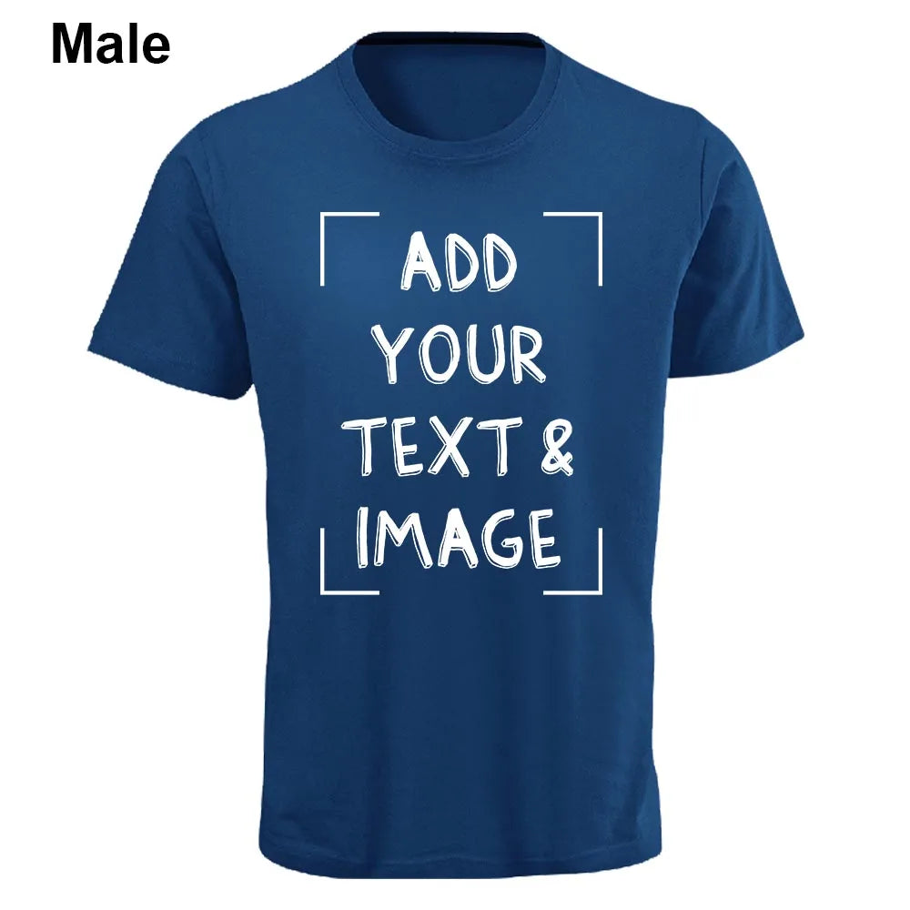 Maymacute Custom Your Photo T Shirt Front Print Unisex Gift