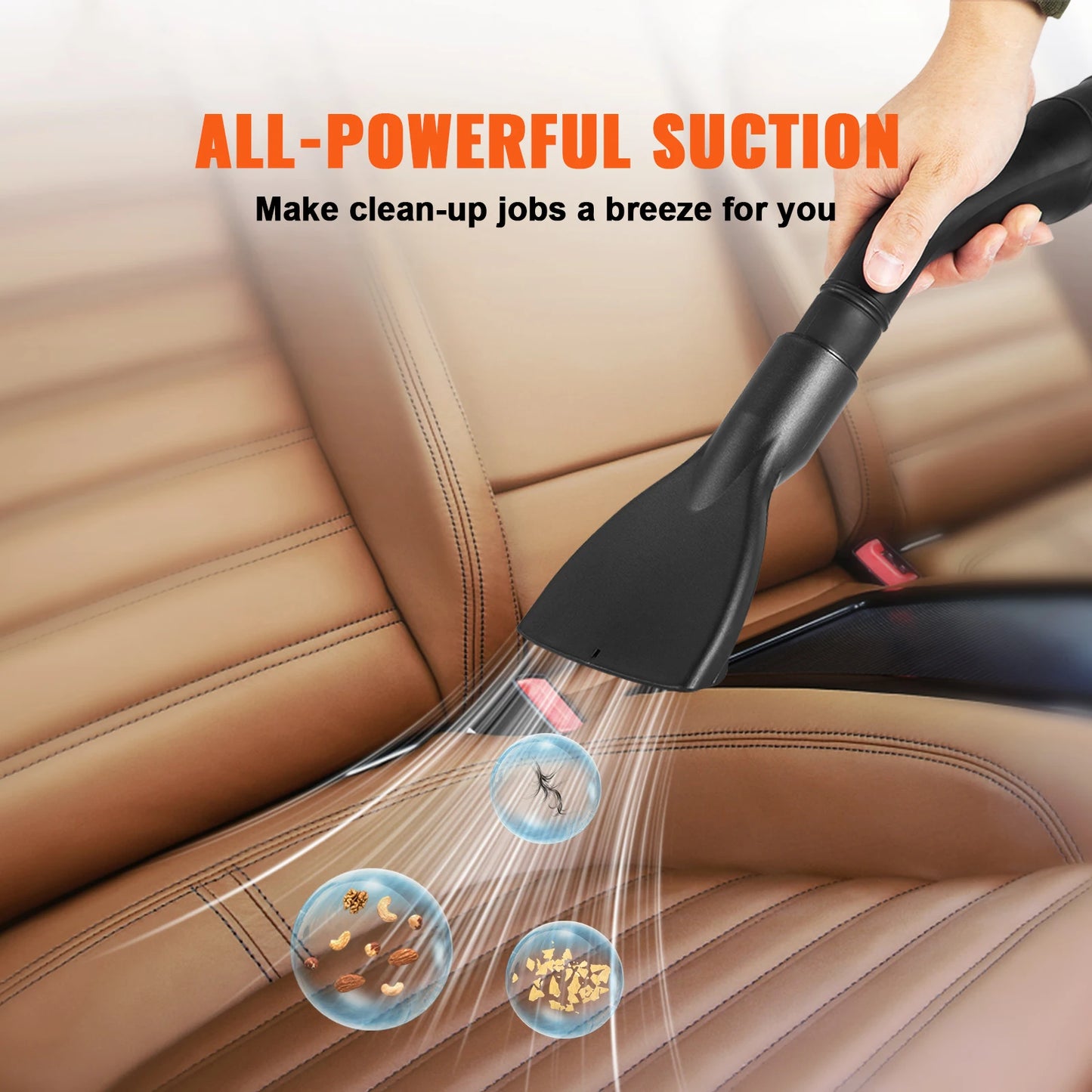 SucceBuy 3in1 Wet Dry Vacuum With 2.5 Peak HP Performance