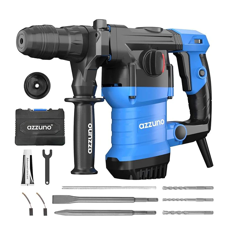1500W Corded Rotary Hammer Drill SDS Plus Demolition Jackhammer