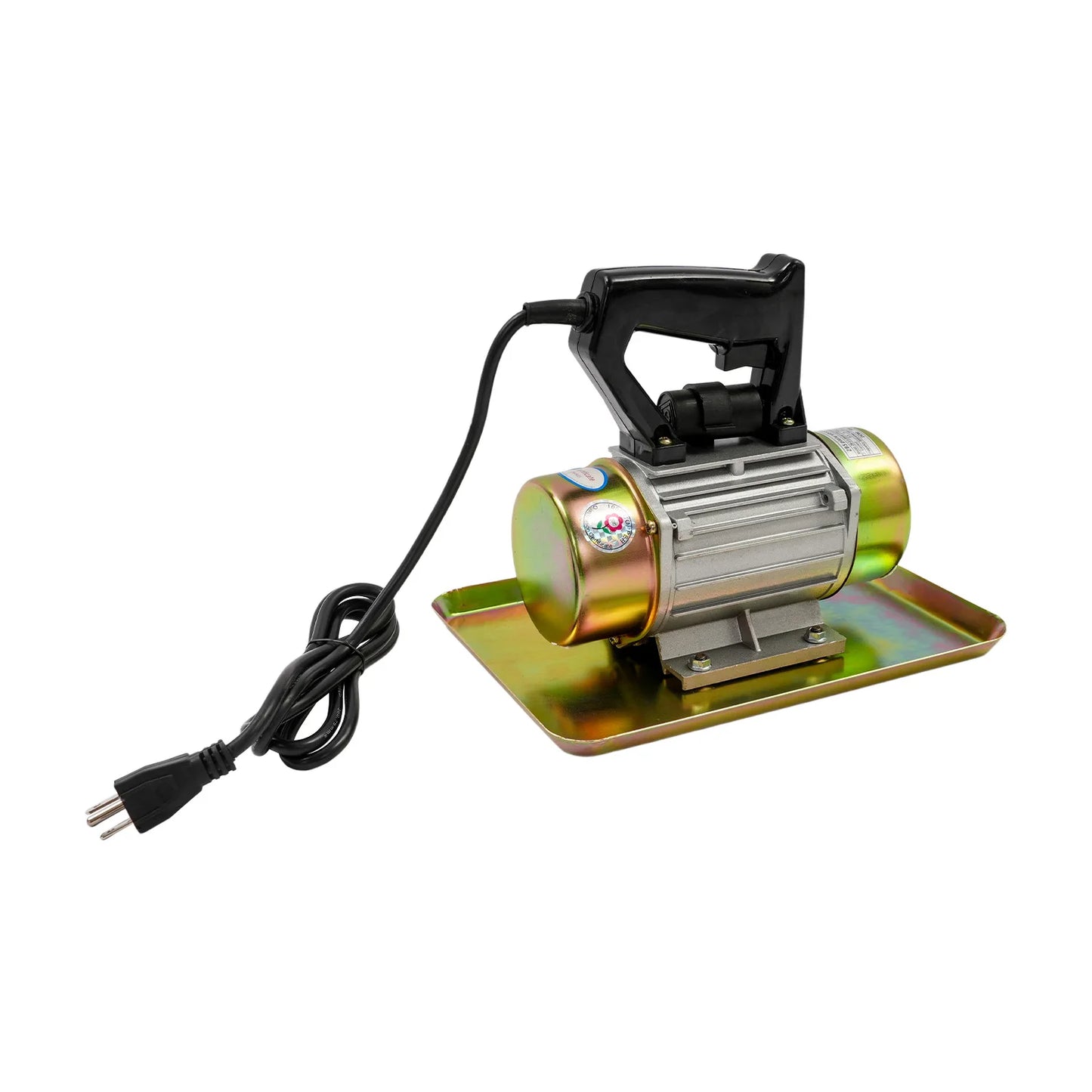 Electric 0.25KW Concrete Troweling Vibrator Handheld Flat Plate