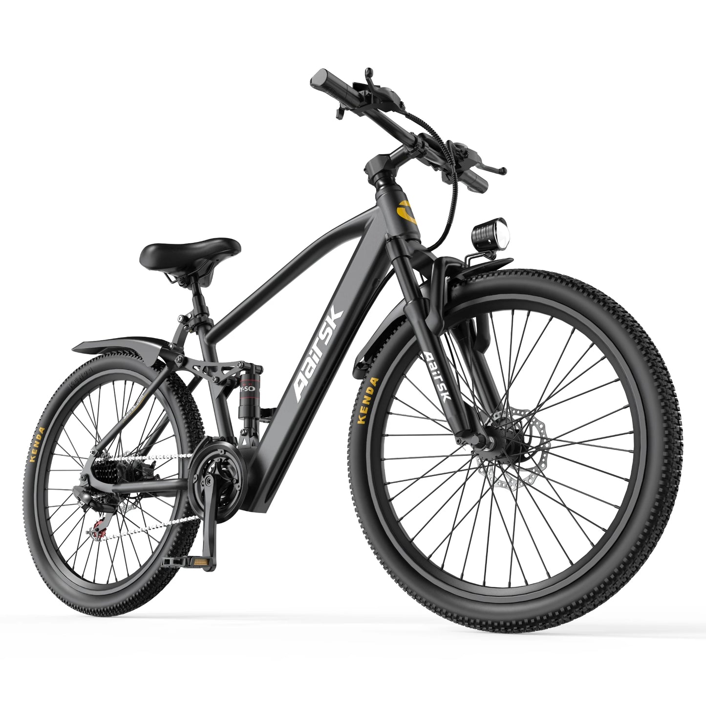 EOEOTWOC Electric Fat Tire Mountain Ebike 1500W 34MPH 48V 15Ah Aluminum