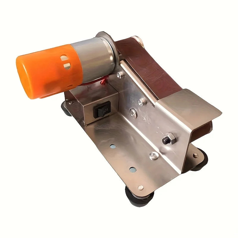 Mini Electric Abrasive Belt Grinder Polisher Woodworking Knife Sharpening