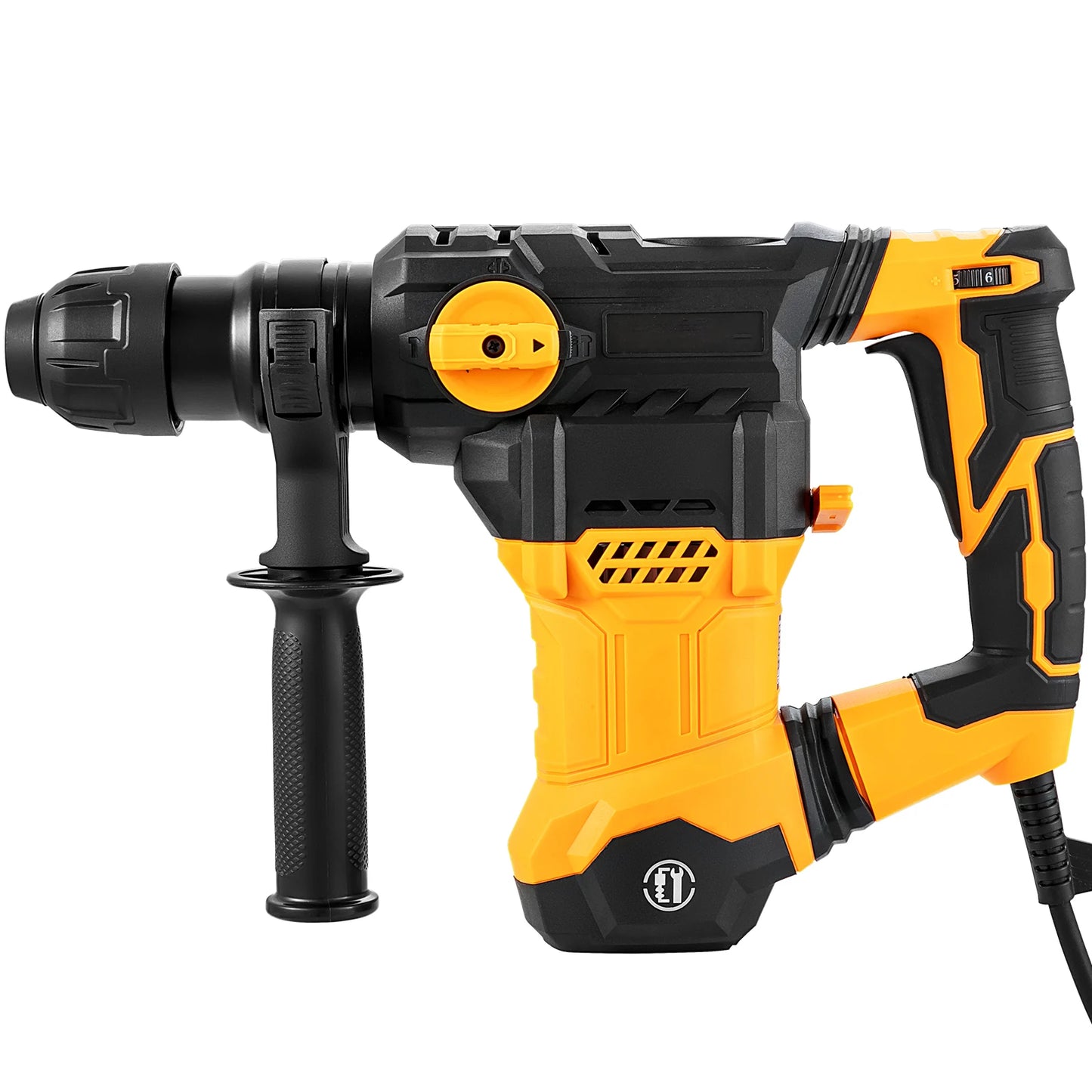 SucceBuy 1500W Rotary Hammer Drill 4 Modes Corded Demolition Jackhammer