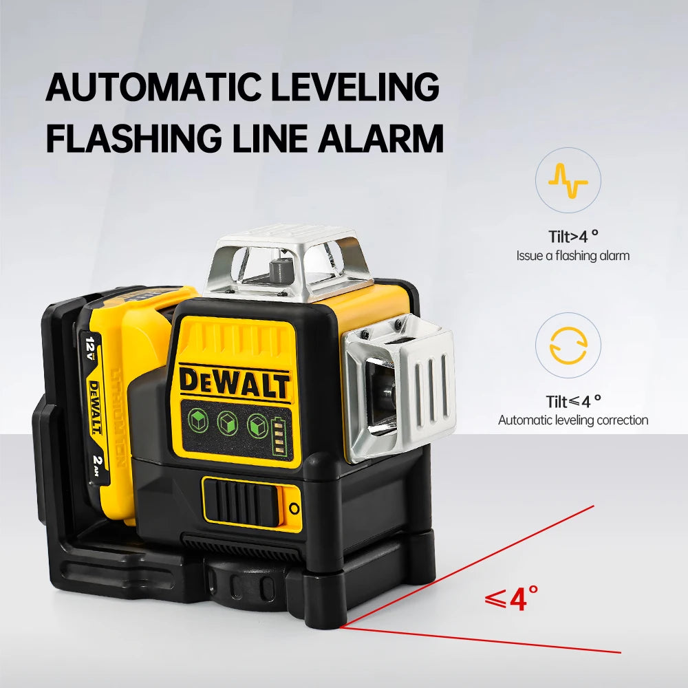 DEWALT DW089LG 12V Li-Ion Self Leveling Green Beam Laser