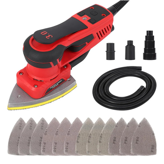 TWISTER.CK 350W Brushless Detail Sander Mouse Grinder 4000 To 10000rpm