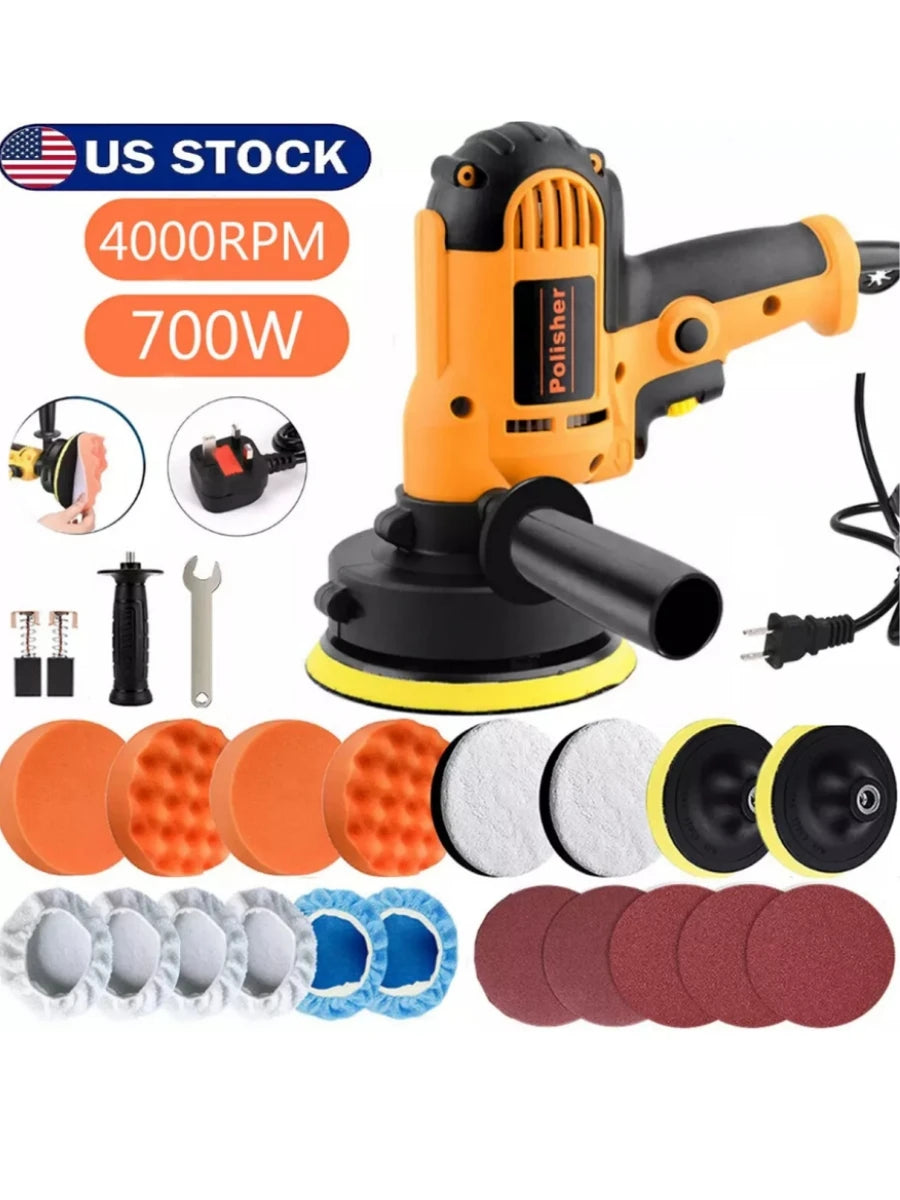 Xiaotree Car Polisher Machine 500W 110V Buffing Kit