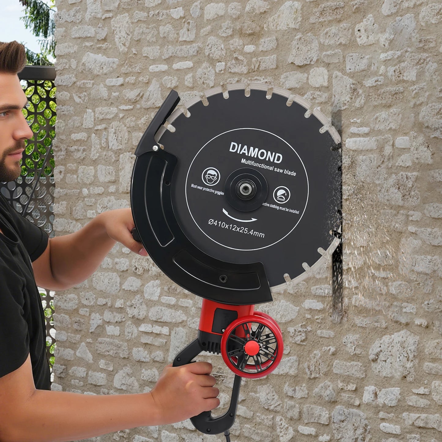 CNCEST 4000W Electric Concrete Saw For Brick And Stone